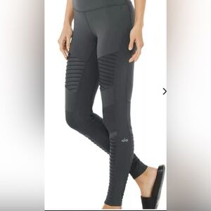 Alo Yoga HW Moto leg ANTHRACITE W5494R-ANTHRACITEsize XS